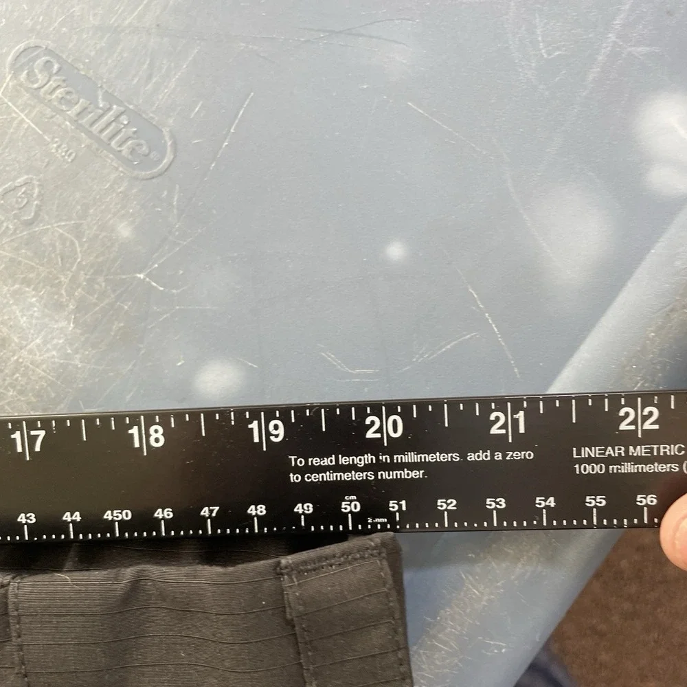 5.11 511 TACTICAL Series Fast Tac Urban Rip Stop Black Pants Size 40x34 Patrol